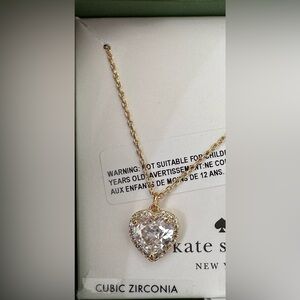 ✨New in Box✨ Kate Spade: Necklace with Heart Pendant